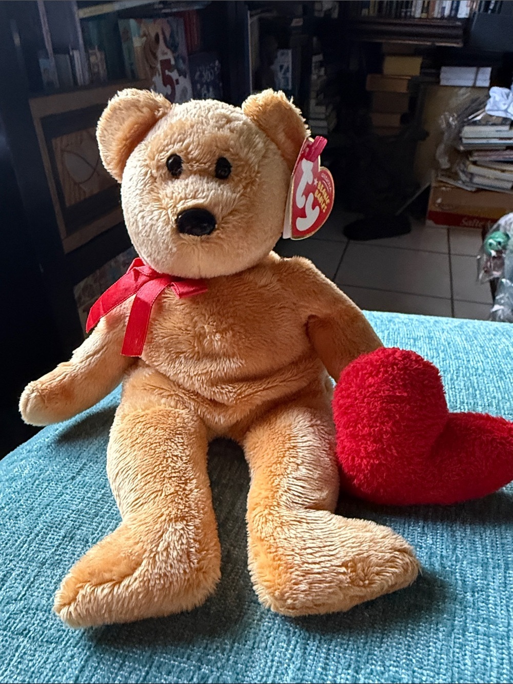 Ty Goodheart Teddy Bear Red Heart